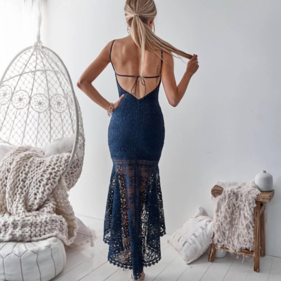 Twosisters Mesina Dress - Navy - Picture 5 of 6